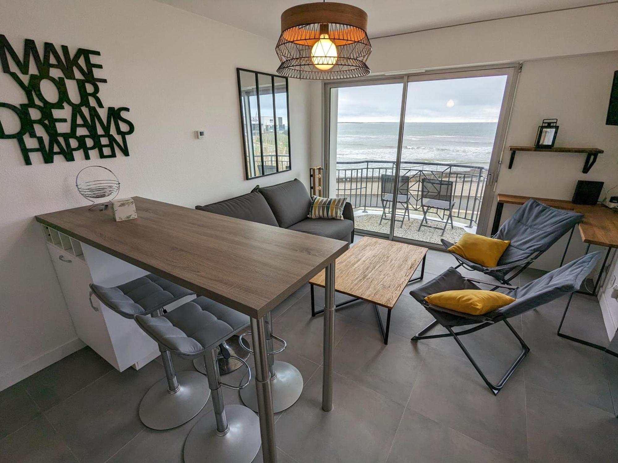 St Gilles Appartement Face Mer Saint-Hilaire-de-Riez Eksteriør billede